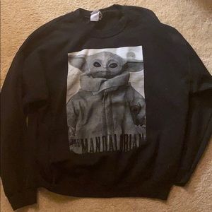XL baby yoda sweatshirt